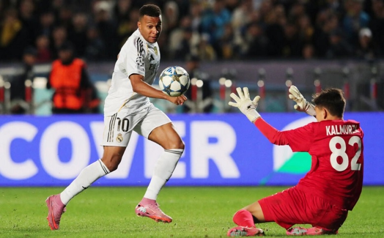 Mbappe tạo cột mốc lịch sử tại Cúp C1 châu Âu - Ảnh 1