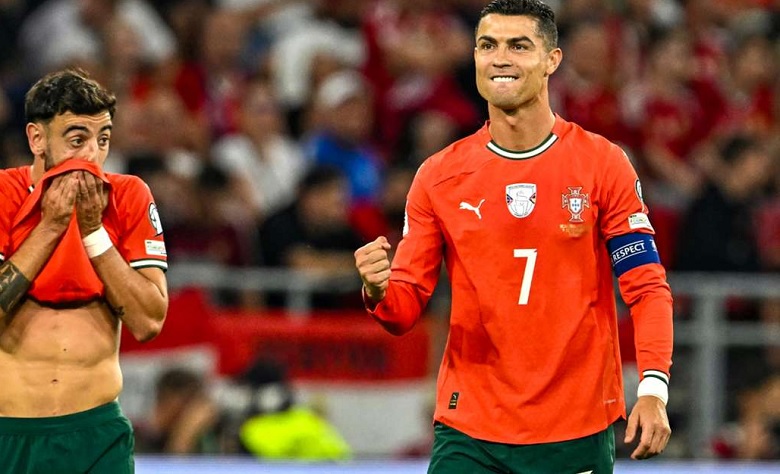 Ronaldo đi vào lịch sử trong ngày Bồ Đào Nha bị cầm hòa - Ảnh 1