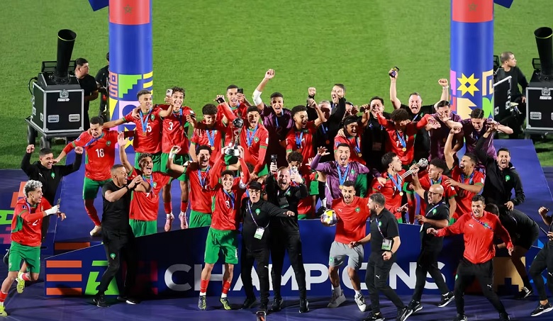 Morocco tạo địa chấn, lần đầu bước lên ngai vàng U20 World Cup - Ảnh 1