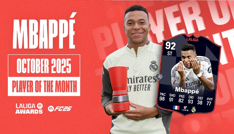 Mbappe nhận 2 danh hiệu trong vòng 1 ngày - Ảnh 1