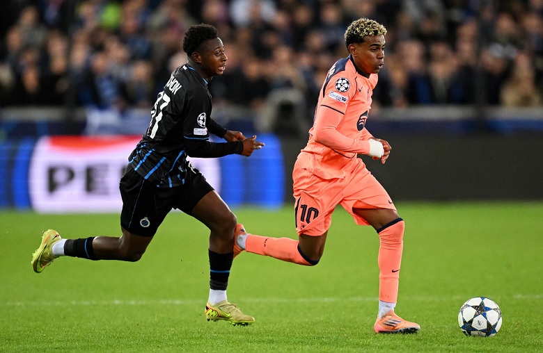 Barcelona chật vật cầm hòa Brugge tại Cúp C1 châu Âu - Ảnh 1