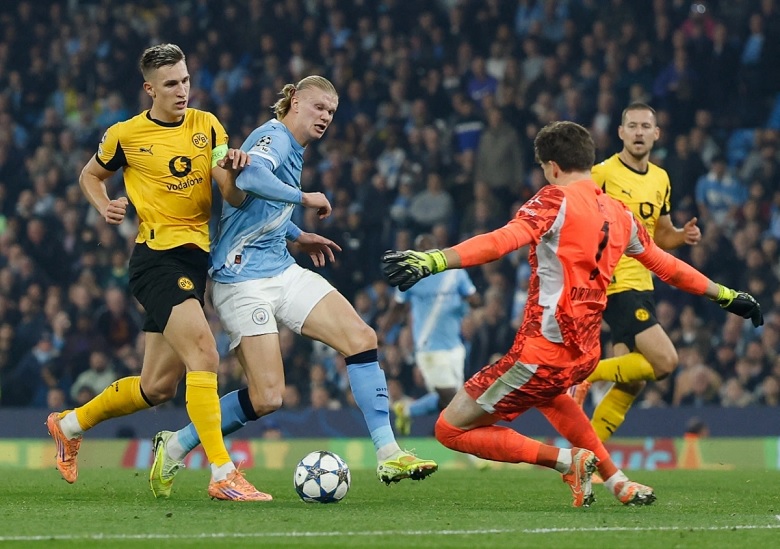 Man City đè bẹp Dortmund trong ngày Haaland tạo cột mốc lịch sử - Ảnh 1