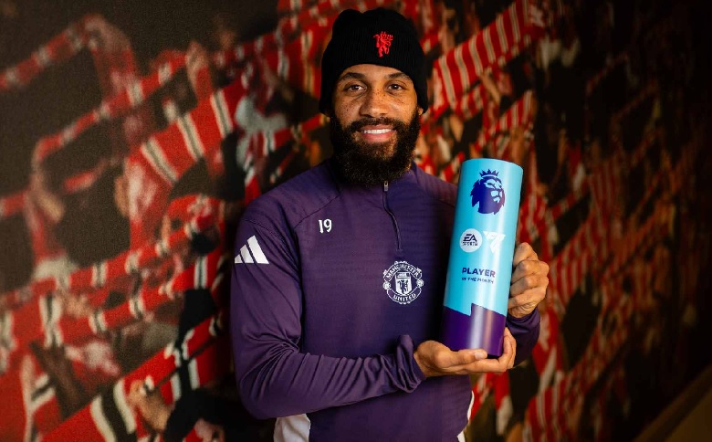 Sao MU nhận giải Cầu thủ xuất sắc nhất tháng tại Ngoại hạng Anh - Ảnh 1