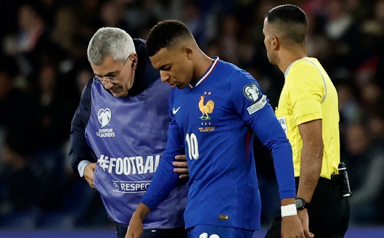 Mbappe chấn thương, lỡ trận gặp Azerbaijan - Ảnh 1