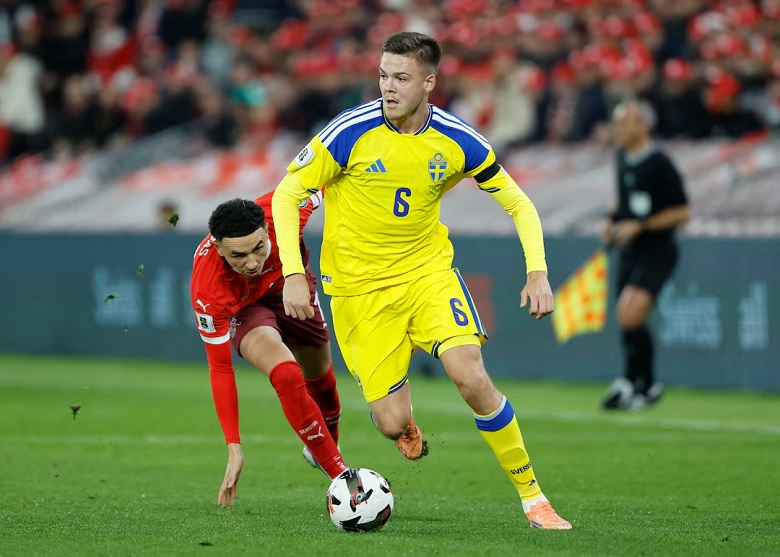 Vì sao Thụy Điển vẫn sáng cửa dự World Cup 2026 dù mới có 1 điểm ở vòng loại? - Ảnh 1