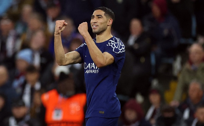 Hakimi tranh Quả bóng vàng châu Phi 2025 với Osimhen và Salah - Ảnh 1