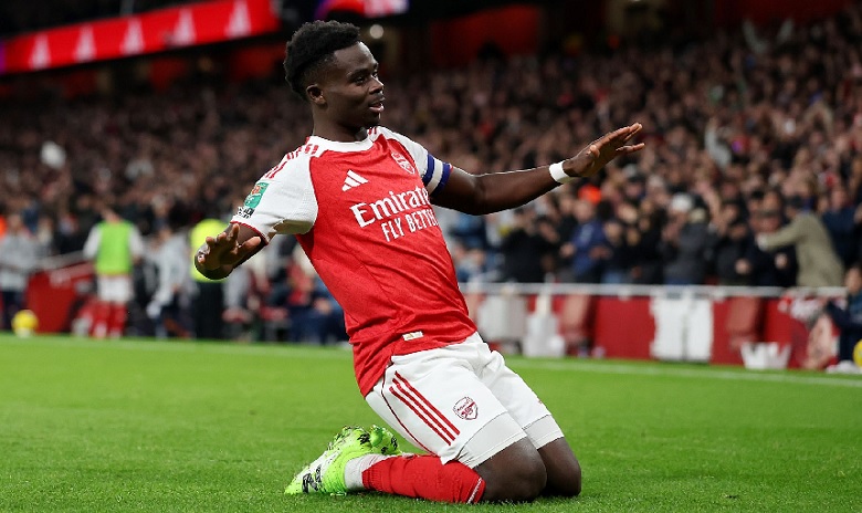 Saka chuẩn bị gia hạn với Arsenal đến năm 2030 - Ảnh 1