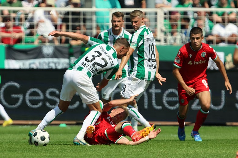 Nhận định, Soi kèo Preussen Munster vs Hannover 0h30 ngày 6/12: Khách lấn chủ - Ảnh 1
