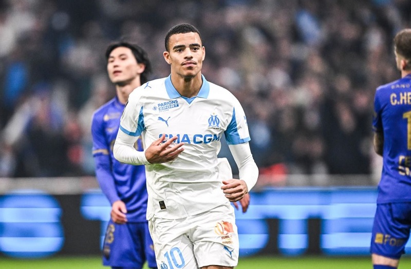 Greenwood ghi bàn thứ 11, Marseille lọt Top 3 Ligue 1 - Ảnh 1