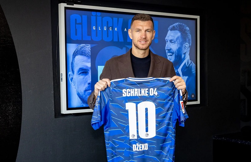 Dzeko trở lại Đức khoác áo Schalke ở tuổi 40 - Ảnh 1