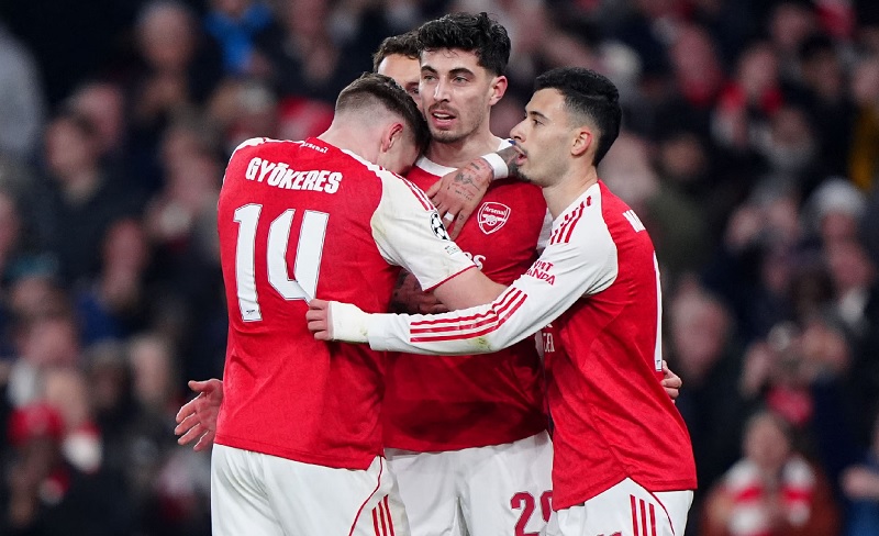 Arsenal lập kỷ lục toàn thắng ở vòng phân hạng Cúp C1 - Ảnh 1