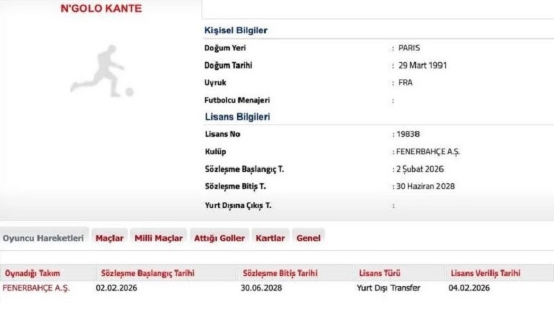 FIFA gỡ rối, Kante chính thức ký hợp đồng 2,5 năm với Fenerbahce - Ảnh 1