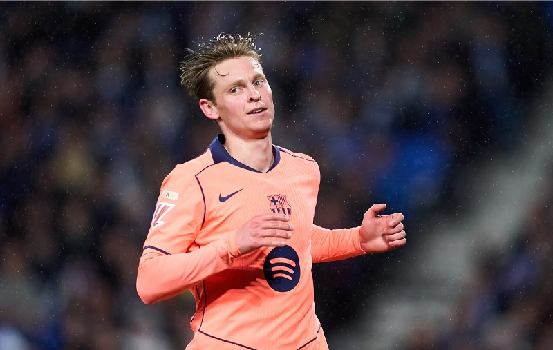Barcelona nhận tin dữ: Frenkie de Jong nghỉ 6 tuần vì chấn thương - Ảnh 1