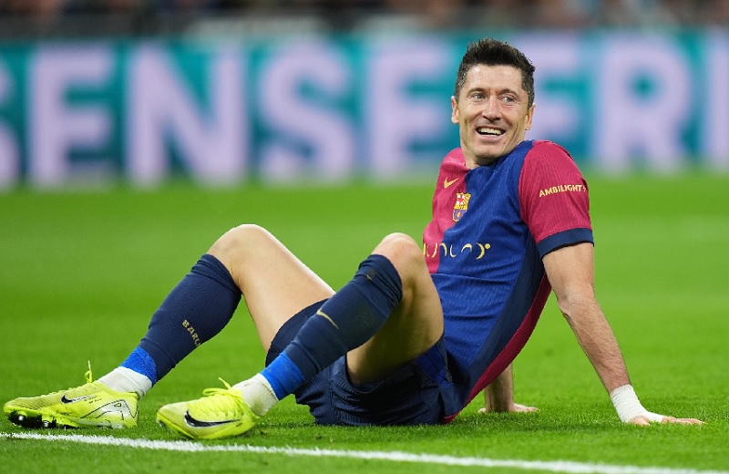 Barcelona mất Robert Lewandowski trước đại chiến với Atlético Madrid - Ảnh 1