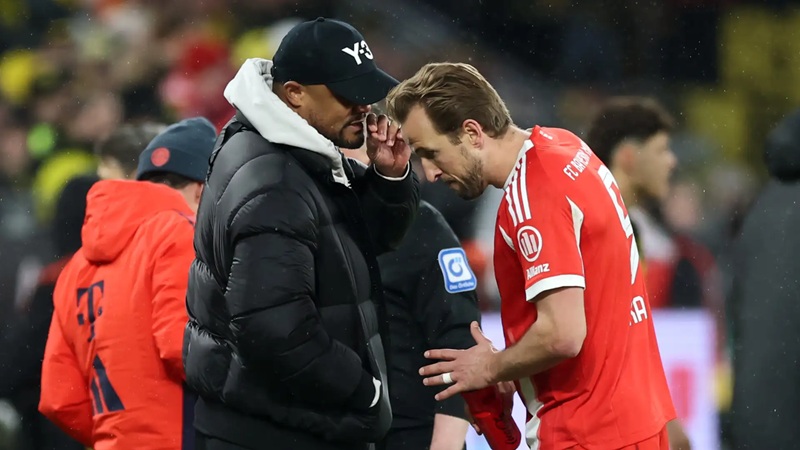 Bayern Munich nguy cơ mất Kane ở vòng 1/8 Cúp C1 - Ảnh 1