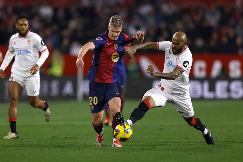Nhận định, Soi kèo Barcelona vs Sevilla 22h15 ngày 15/3: Giữ vững ngôi đầu - Ảnh 1