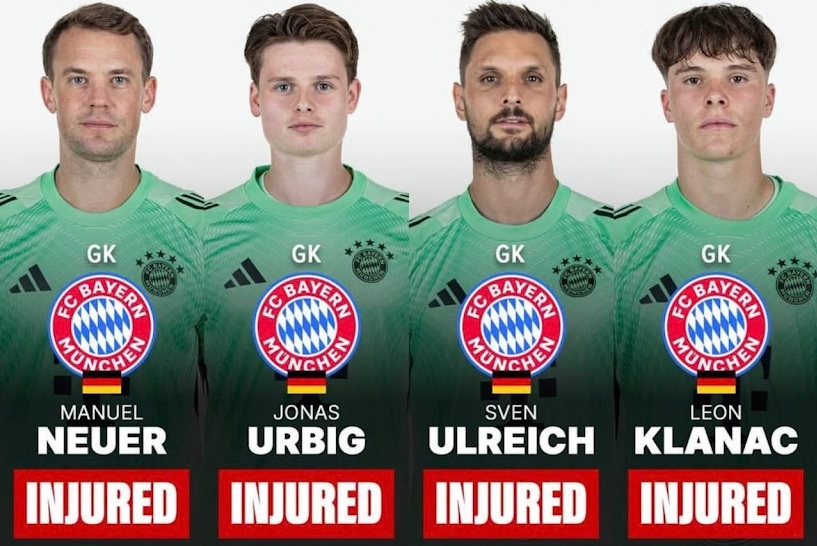 Bayern Munich báo động đỏ ở vị trí thủ môn - Ảnh 1