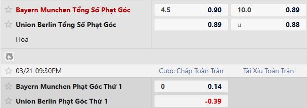 Soi kèo phạt góc Bayern Munich vs Union Berlin, 21h30 ngày 21/03 - Ảnh 5