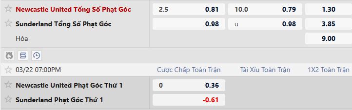Soi kèo phạt góc Newcastle vs Sunderland, 19h00 ngày 22/03 - Ảnh 5