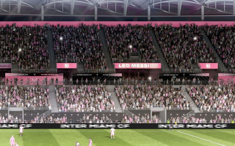 Messi được ghi dấu ấn tại ‘nhà mới’ của Inter Miami - Ảnh 1