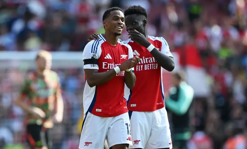 Arsenal mất 2 trụ cột trước trận gặp Sporting CP - Ảnh 1