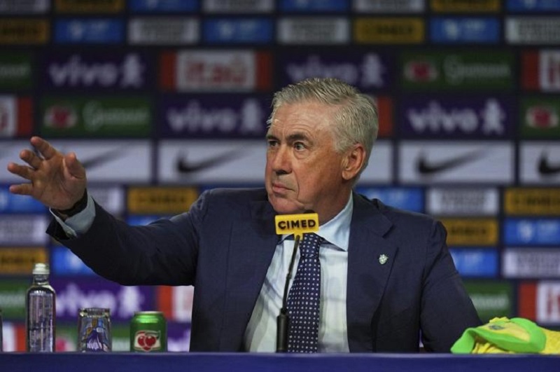 Hé lộ mức lương ‘khủng’ của HLV Ancelotti sau khi gia hạn với ĐT Brazil - Ảnh 1