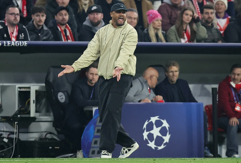 Bayern Munich mất HLV Kompany ở bán kết lượt đi Cúp C1 gặp PSG - Ảnh 1