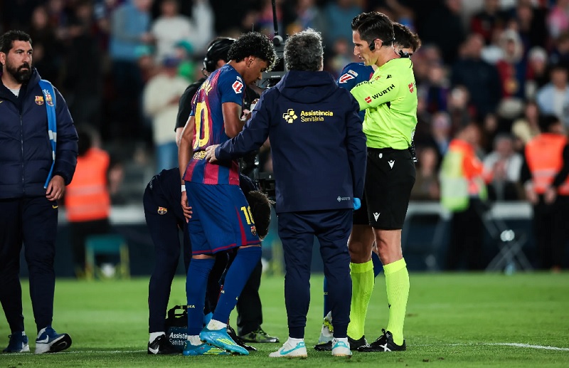 Yamal khiến CĐV Barca lo lắng dù vừa lập công - Ảnh 2