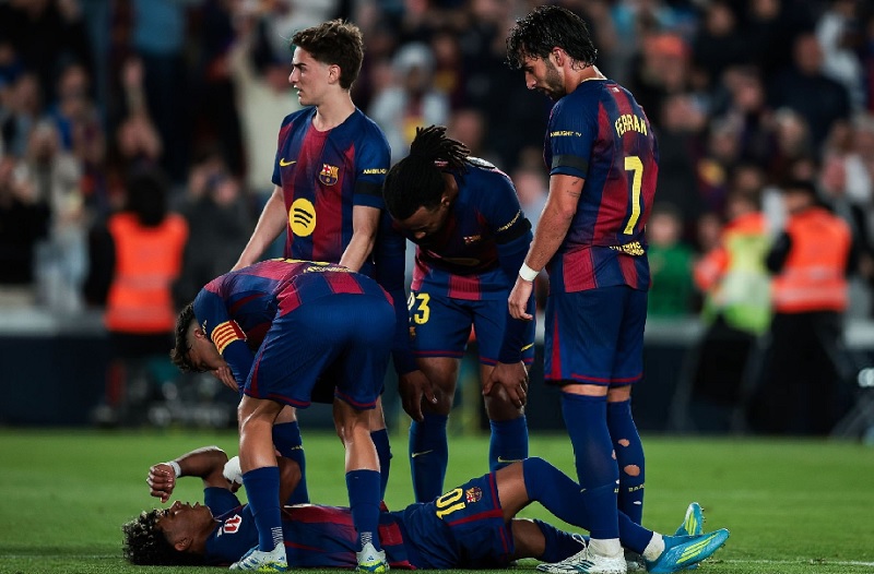 Ai thay thế Yamal tại Barcelona khi Raphinha cũng chấn thương? - Ảnh 1