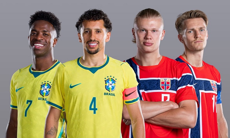 Nhận định, Soi kèo Brazil vs Na Uy 3h00 ngày 6/7: Hòa trong ‘mưa’ gôn - Ảnh 1