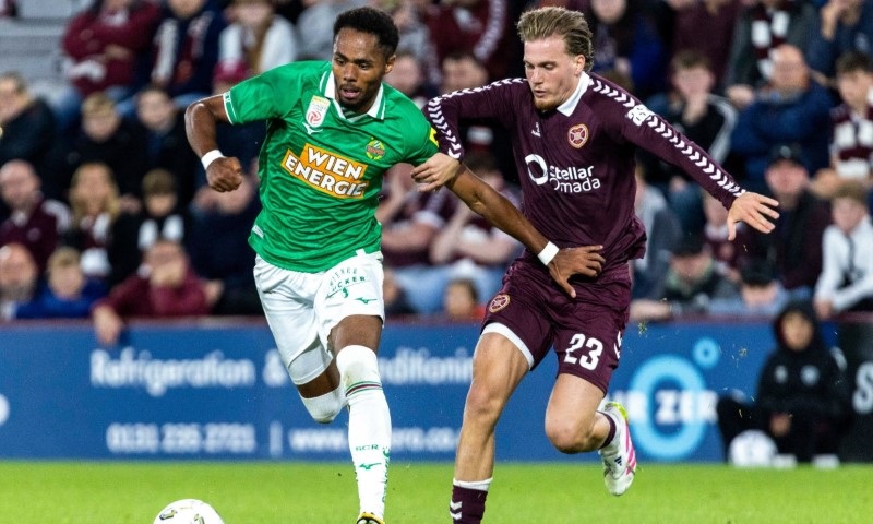 Nhận định, Soi kèo Rapid Wien vs Hearts 23h45 ngày 26/8: Chủ nhà tiến bước - Ảnh 1