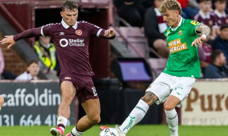 Soi kèo phạt góc Rapid Wien vs Hearts, 23h45 ngày 26/8 - Ảnh 1