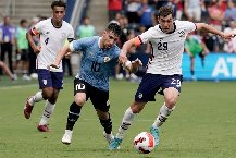 Siêu máy tính dự đoán Mỹ vs Uruguay, 8h ngày 02/07