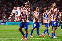 Griezmann chạm mốc 200 bàn trong màu áo Atletico Madrid