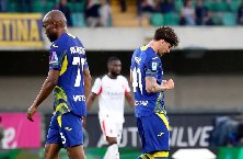 Verona và Pisa chia tay Serie A