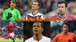 Đội hình những siêu sao vô duyên với danh hiệu vô địch EURO