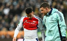 Martinelli chấn thương, Arsenal sắp hết tiền đạo