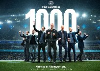 Pep Guardiola cán mốc 1000 trận trong sự nghiệp