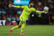 Real Madrid tìm người thay thế Courtois