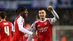 Martinelli đi vào lịch sử trong ngày Arsenal hủy diệt Brugge