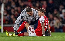 Hàng thủ Arsenal báo động đỏ sau chấn thương của Ben White