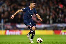 PSG vắng Hakimi ở Tứ kết C1 vì án treo giò