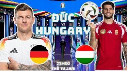 Siêu máy tính dự đoán Đức vs Hungary, 23h00 ngày 19/6