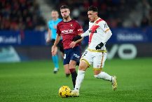 Nhận định, Soi kèo Rayo Vallecano vs Osasuna, 20h00 ngày 24/1: Trận hòa mờ nhạt