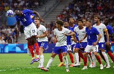 Kết quả bóng đá hôm nay 25/7: U23 Pháp hủy diệt U23 Mỹ